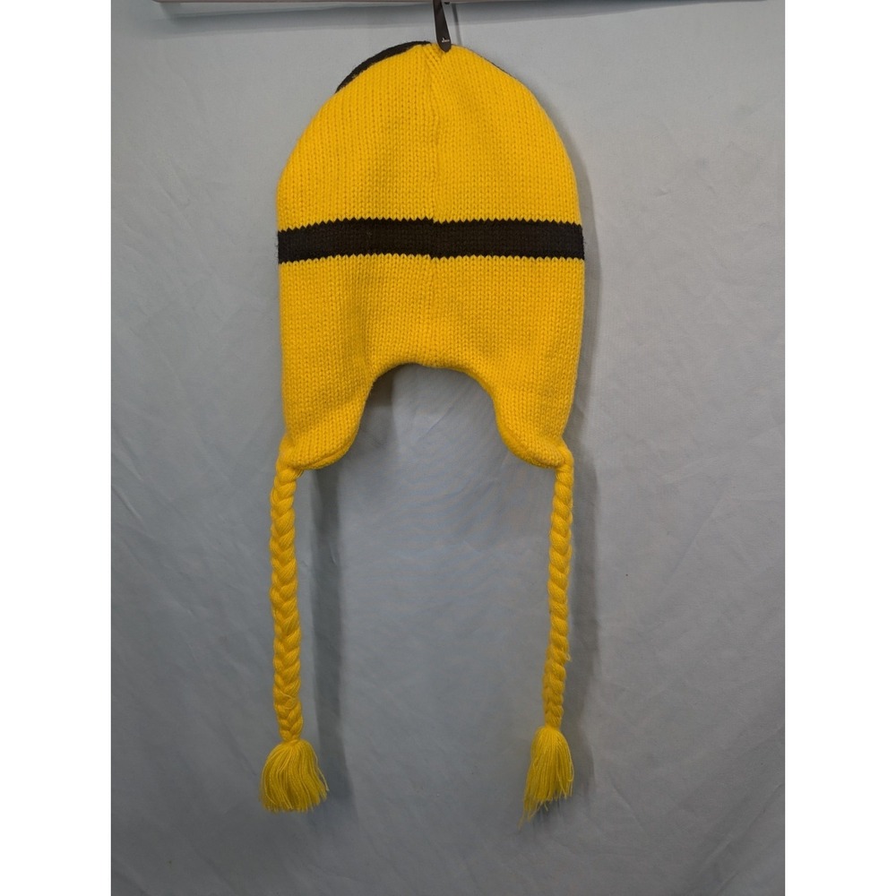 Despicable Me Minion Winter Snow Hat Yellow Laplander Kid's Boys & Girls  Fun... - Picture 4 of 5